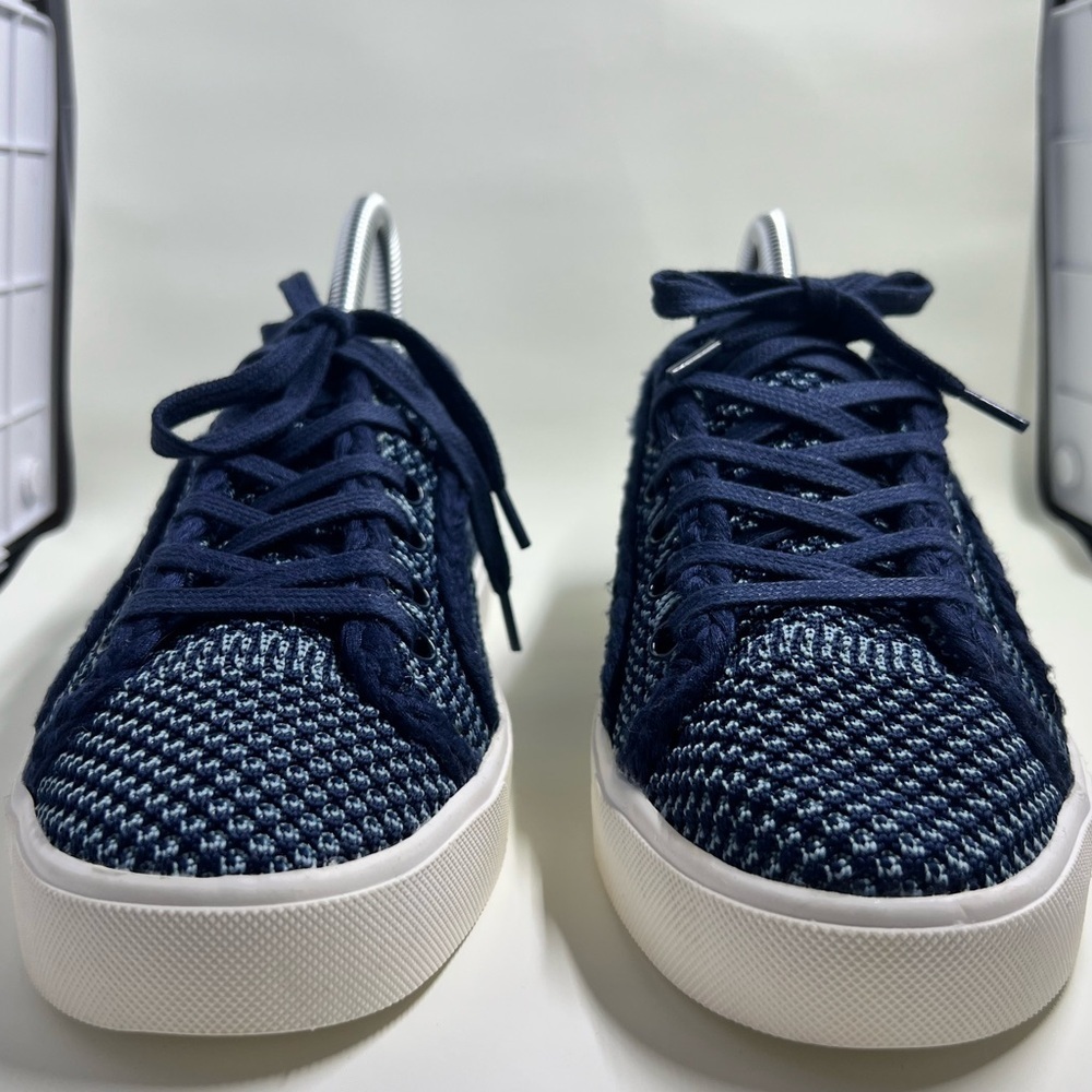 Sam Edelman Elena Baltic Navy Blue Sneakers Size 7.5 - Picture 4 of 12
